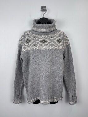 Devold Women Ona Round Wool Sweater Size Medium